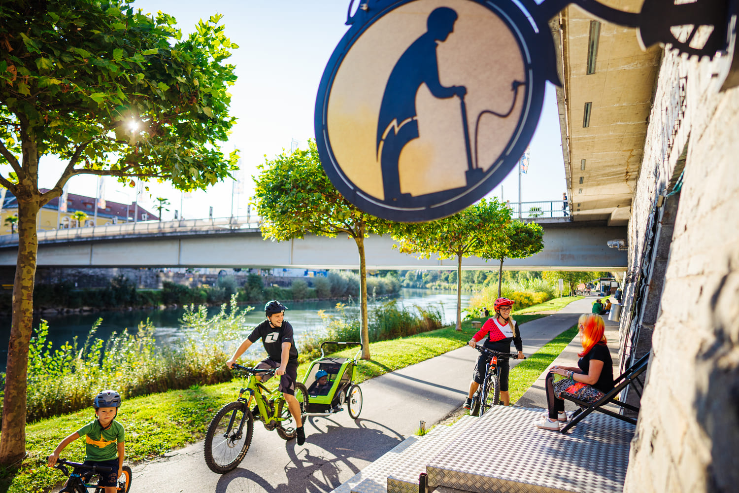 La bellissima Ciclabile della Drava per pedalare tra i monti