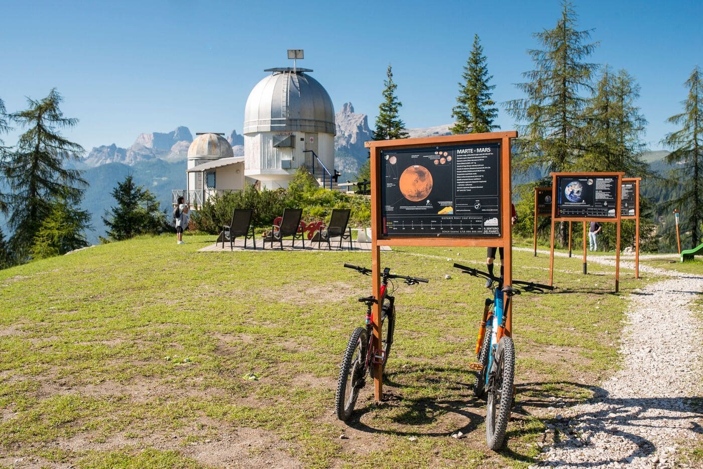 ­Avventure in mountain bike a Cortina