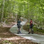 Ciclovia della Via Silente della Campania, nel Parco Nazionale del Cilento, Vallo di Diano e Alburni