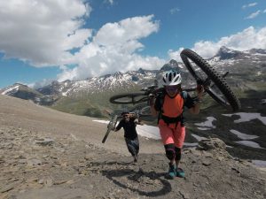 Portage: quando bisogna portare la bici a mano